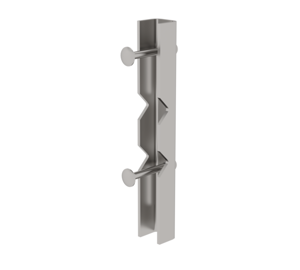 Rail fastening for stirrup irons, st. steel  | © MUNK GmbH