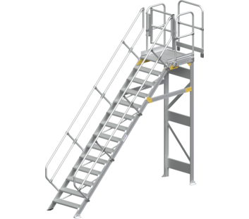 Enteisungsanlage in Modulbauweise Modul 4 Treppe 45° | © MUNK GmbH