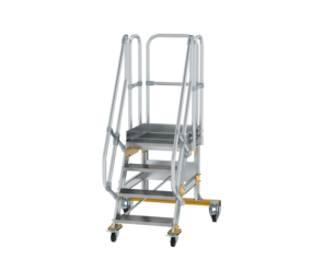 Platform stairs 60° mobile st. width 600 mm, 4 st | © MUNK GmbH