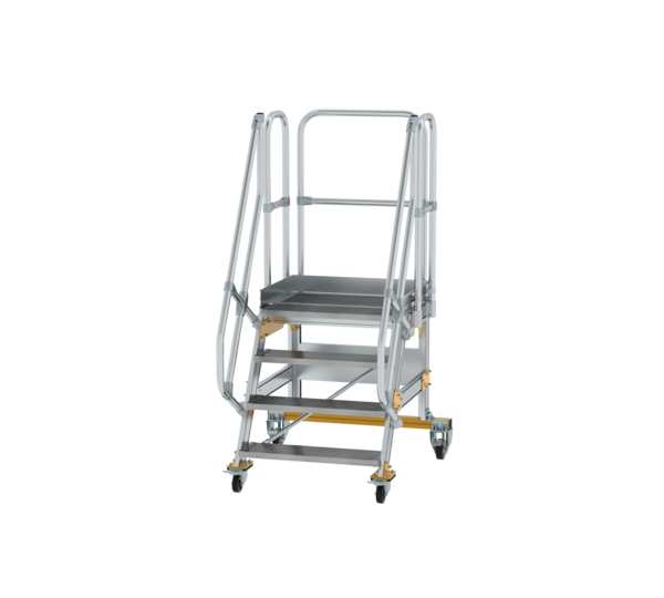 Platform stairs 60° mobile st. width 800 mm, 4 st | © MUNK GmbH
