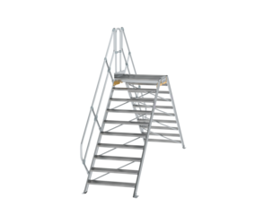 Bridging steps 45° step width 1,000 mm, 10 steps | © MUNK GmbH