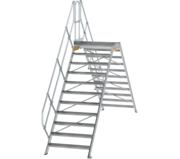 Bridging steps 45° step width 1,000 mm, 11 steps | © MUNK GmbH