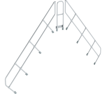 Bridg. steps 45° 2nd handr. f. 11 st, 45° incl. | © MUNK GmbH