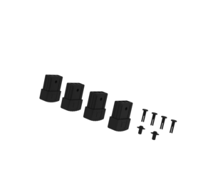 Inner shoe black for modular work platform 1 set = 4 pieces | © MUNK GmbH