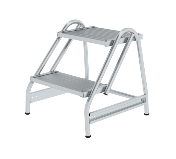 Work platform, 1-sided access, 2 steps | © MUNK GmbH
