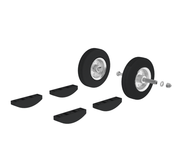 Roller set electrically conductive | © MUNK GmbH