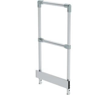 Castors w. arrestor f. work platform w. 3-4 steps | © MUNK GmbH