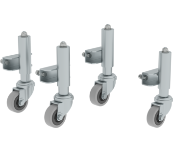 Handrail push-in left platform stairs 7-8 steps | © MUNK GmbH
