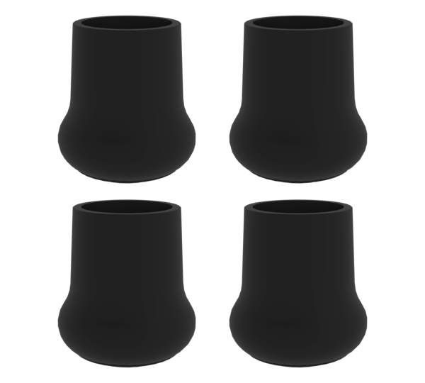 Outer shoe f. alu. work. pf. rigid Ø 30 black | © MUNK GmbH