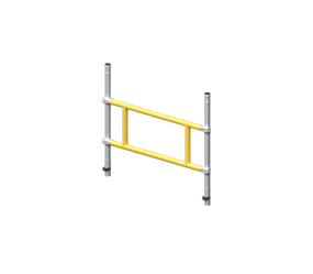 Geländer-Set 1-seitig für Montageplattform | © MUNK GmbH