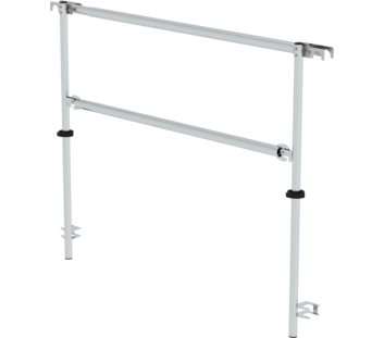 Protective assembly railing telescopic at 1800 mm | © MUNK GmbH