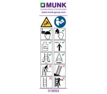 Sticker with user information | © MUNK GmbH