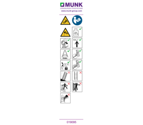 Sticker with user information | © MUNK GmbH