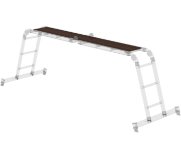 Wooden cover for multi-function ladders 4-section | © MUNK GmbH