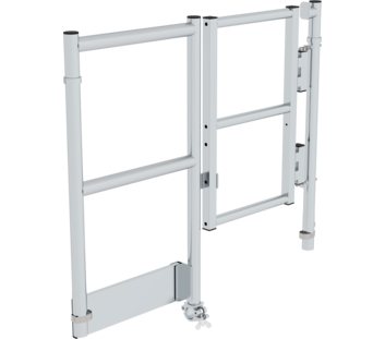 Safety door front for scaffolding width 1,350 mm | © MUNK GmbH
