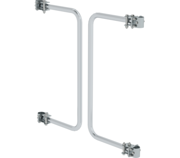 Safety door self-closing for platform ladder | © MUNK GmbH