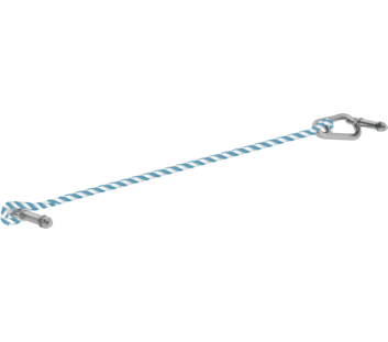 Safety rope for platform stairs | © MUNK GmbH
