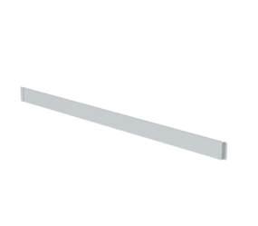 Aluminium toe board long side 3000 mm | © MUNK GmbH