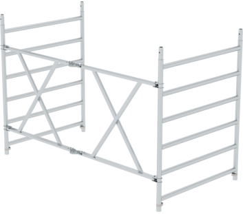 Folding frame unit, 1.35m, scaff. 2.45m | © MUNK GmbH