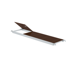 Platform with trapdoor, 2.45m | © MUNK GmbH