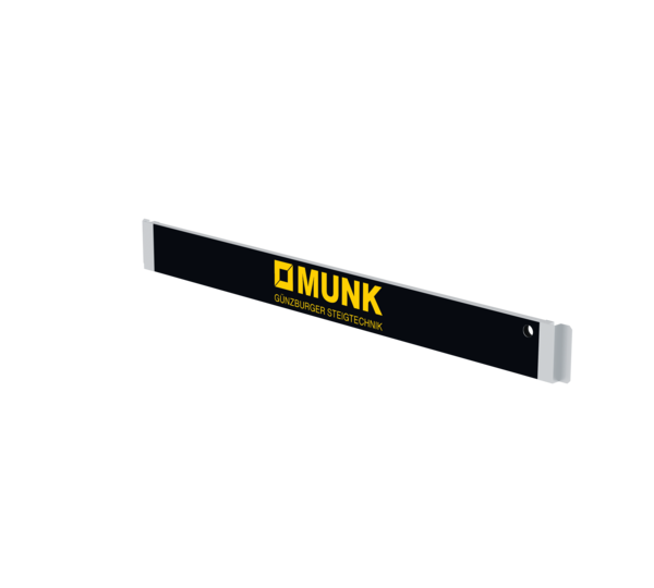 Aluminium toe board long side for FlexxTower SGX | © MUNK GmbH