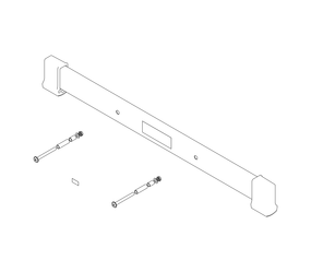 Traverse standard de 0,93 m de large, espacement des trous 325 mm | © MUNK GmbH