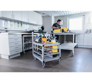 Transport & storage trolleys for oxygen cylinders | © MUNK GmbH