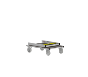 Rolling trolley with fold-away control panel (folded) | © MUNK GmbH