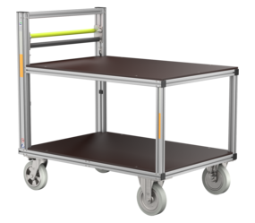 Universal mobile container with 2 platforms, low | © MUNK GmbH