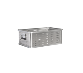 Box without lid aluminium size 1 | © MUNK GmbH