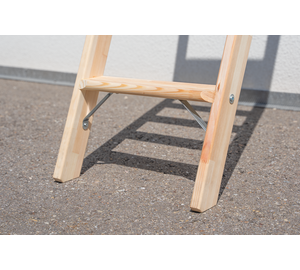 Straight ladder, wood | © MUNK GmbH