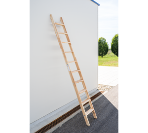 Straight ladder, wood | © MUNK GmbH