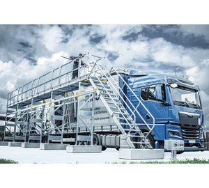 Modular de-icing system, stationary, complete, full view | © MUNK GmbH
