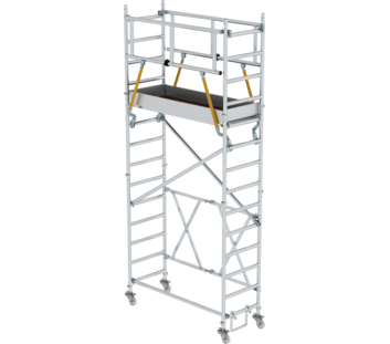 Échafaudage pliant SG 1,80x0,75 m, hauteur PF 3,20m | © MUNK GmbH