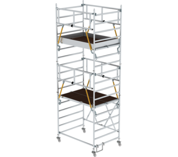 Fold. scaff. SG 1,80x1,35 m w.outr.,pf H=4,04 m | © MUNK GmbH