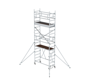 Mob.scaff. 0.75x1.80 w.outr.,pf H=3.80m | © MUNK GmbH