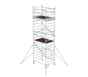 Mob.scaff. 1.35x3.0 m w.outr.,pf H=4.80m | © MUNK GmbH