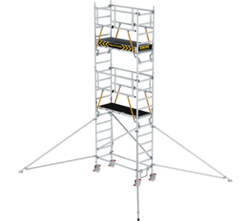FlexxTower SGX mit Ergo-Plattform Plattformhöhe 4,47 m | © MUNK GmbH