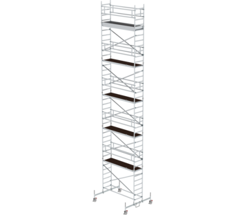 Mob.scaff. 0.75x2.45m chass.bar,pf H=10.45m | © MUNK GmbH