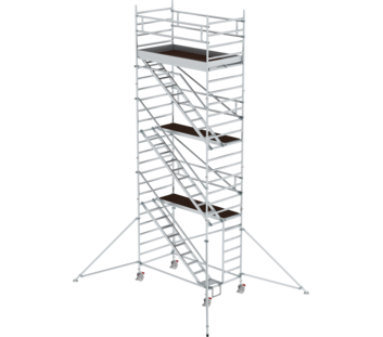 Mob. scaf. 1.35x2.45 m,incl. asc/outr.pf H=6.35 m | © MUNK GmbH