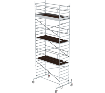 Mob. scaff 1.35x3.0m with chas.b/db.pf, pfh 6.45m | © MUNK GmbH