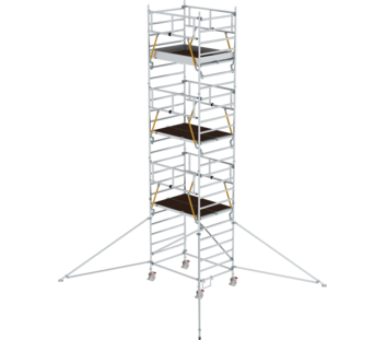 Éch. roul. SG 1,80x1,35 m av stab. & PF x2, H. PF 6,43 m | © MUNK GmbH