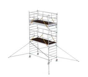 Mob. scaff SG 3,00x1,35 m w.  outr. & db.pf, pfh 4,47 m | © MUNK GmbH