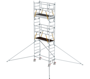Échaf. roulant SG av. stab 1,80x0,75 m, haut. PF 4,47 m | © MUNK GmbH