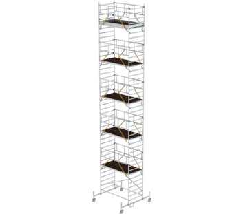 Mob. scaff SG 2,45x1,35 m with chas.b/db.pf pfh 11,62 m | © MUNK GmbH
