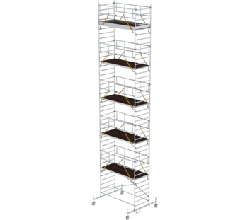 Mob. scaff SG 3,00x1,35 m with chas.b/db.pf pfh 11,62 m | © MUNK GmbH