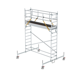 Fold.scaff. SG 3,00x0,75 m, w. chass.bar, pf H=3.26 m | © MUNK GmbH