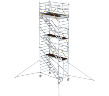 Mob. scaf. SG 2,45x1,35 m,incl. asc/outr.pf H=6,43 m | © MUNK GmbH
