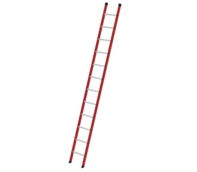 Straight ladder RFG/alu w/o stab., 12 rungs | © MUNK GmbH