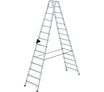 Stehleiter beidseitig begehbar , 2x14 Stufen | © MUNK GmbH